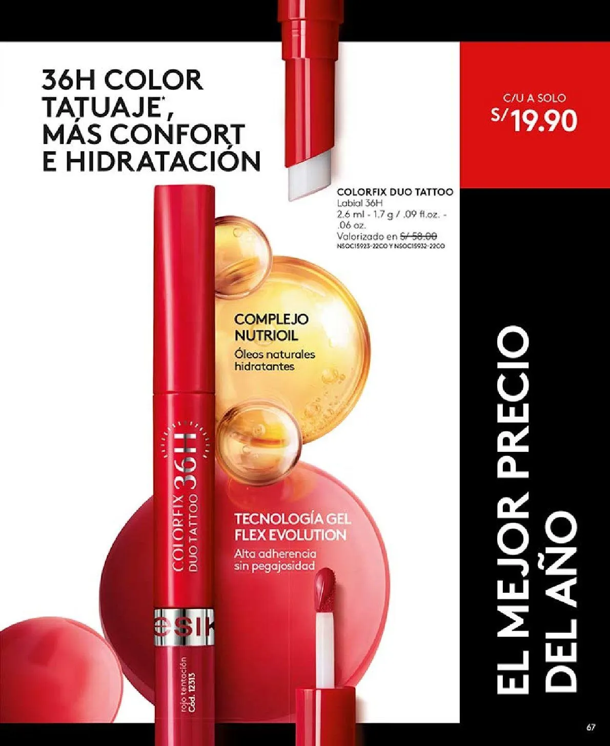 Catálogo de Ésika Ofertas 1 de junio al 30 de junio 2026 - Pagina 67