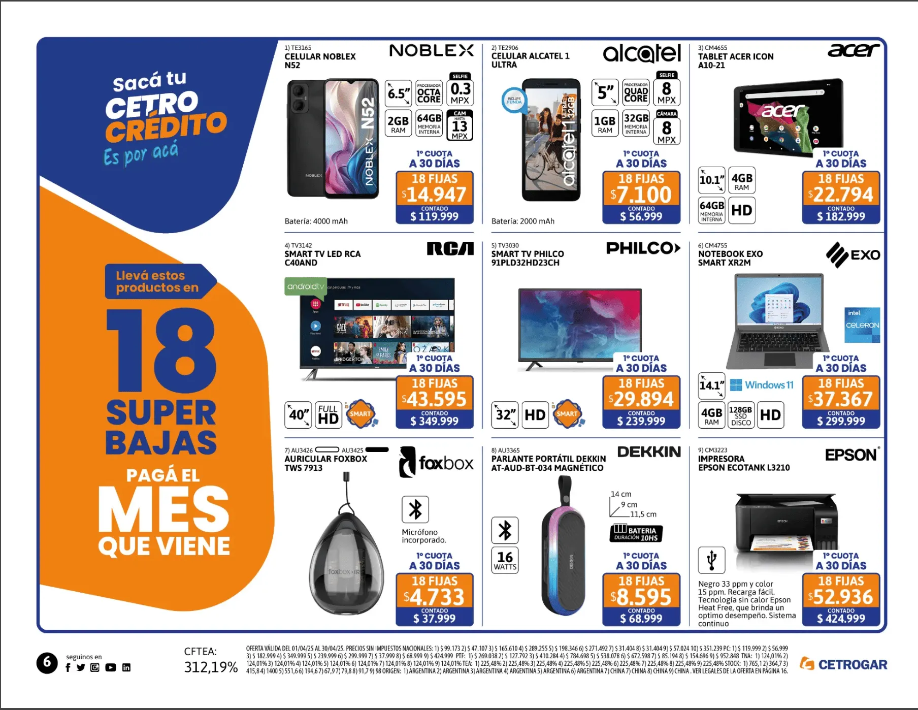 Ofertas de Catalogo mensual 1 de abril al 30 de abril 2025 - Página 6 del catálogo