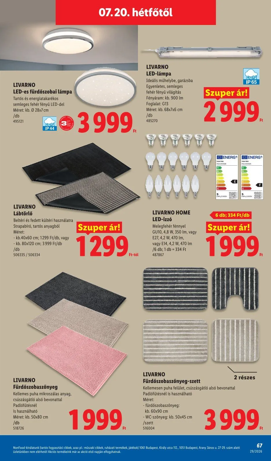 Katalógus Lidl  július 16.-tól július 22.-ig 2026. - Oldal 68