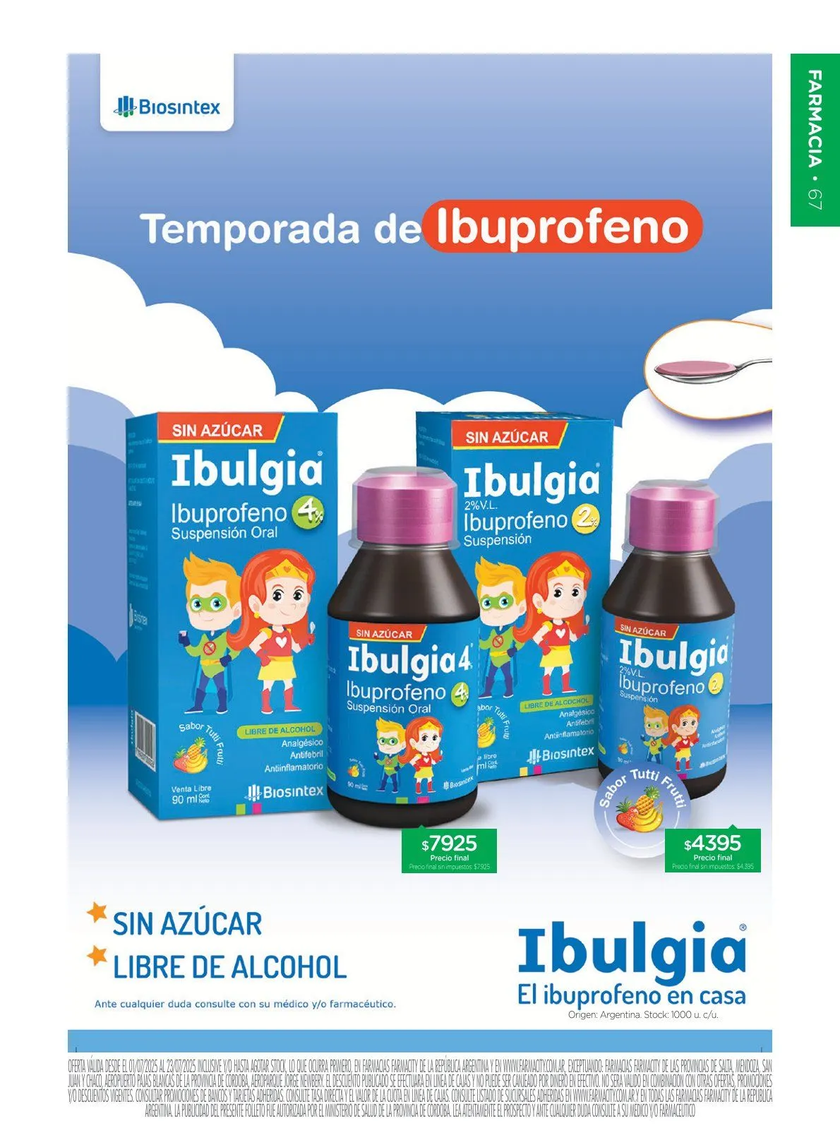 Ofertas de Catálogo mensual 1 de julio al 23 de julio 2025 - Página 65 del catálogo