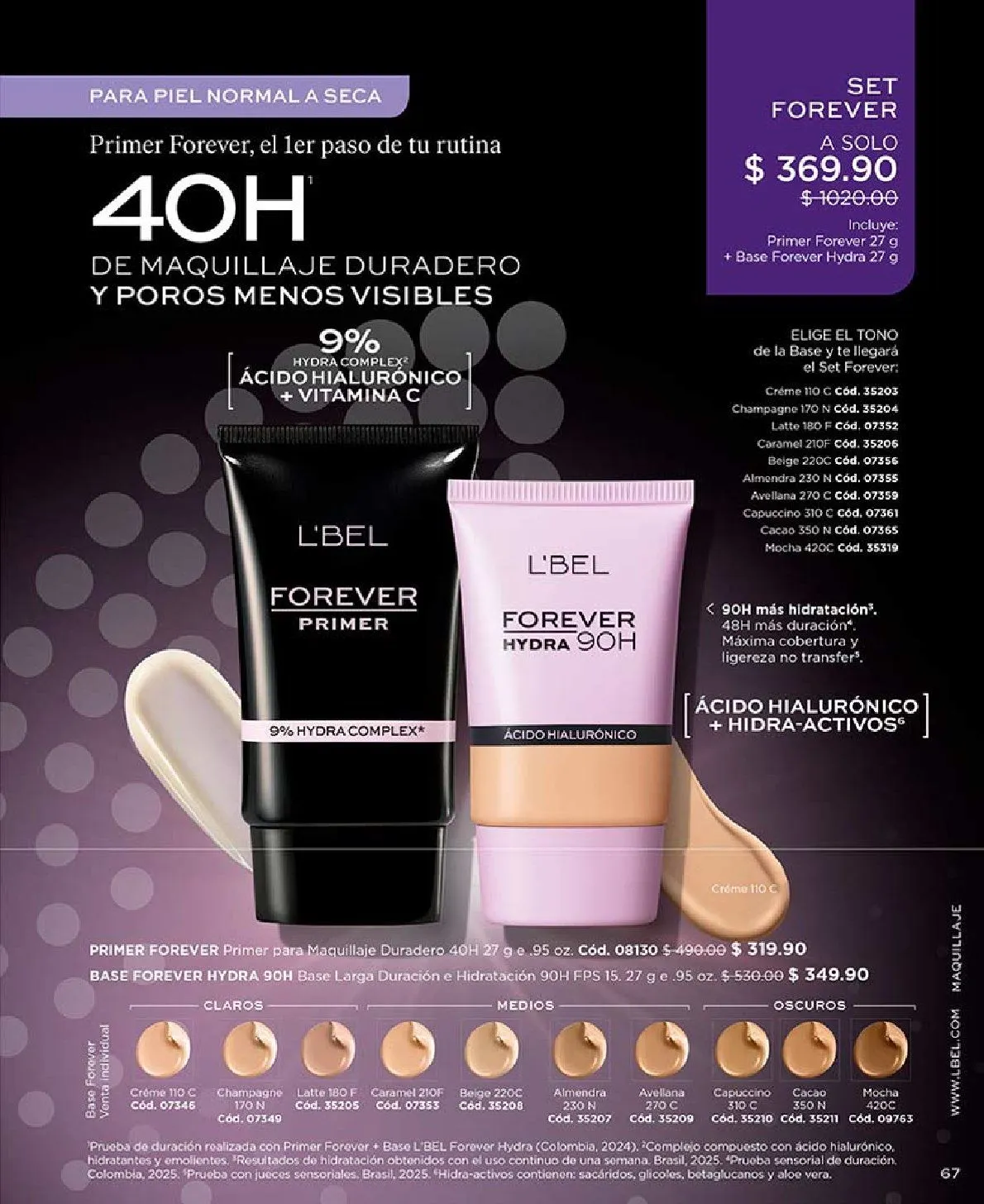 Catálogo de  L'Bel catálogos y ofertas 2 de marzo al 31 de marzo 2026 - Pagina 67