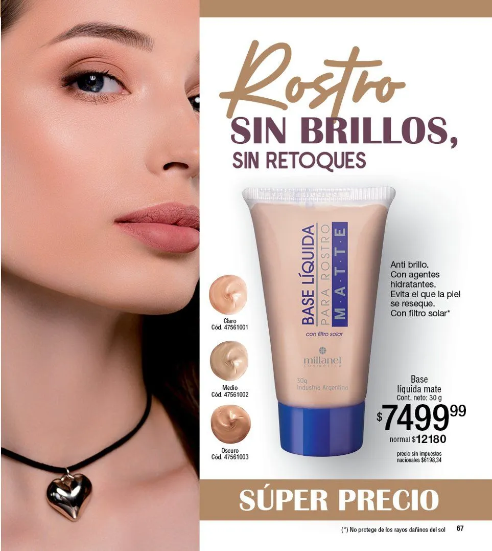 Ofertas de Catalogo Millanel 20 de octubre al 10 de noviembre 2025 - Página 67 del catálogo