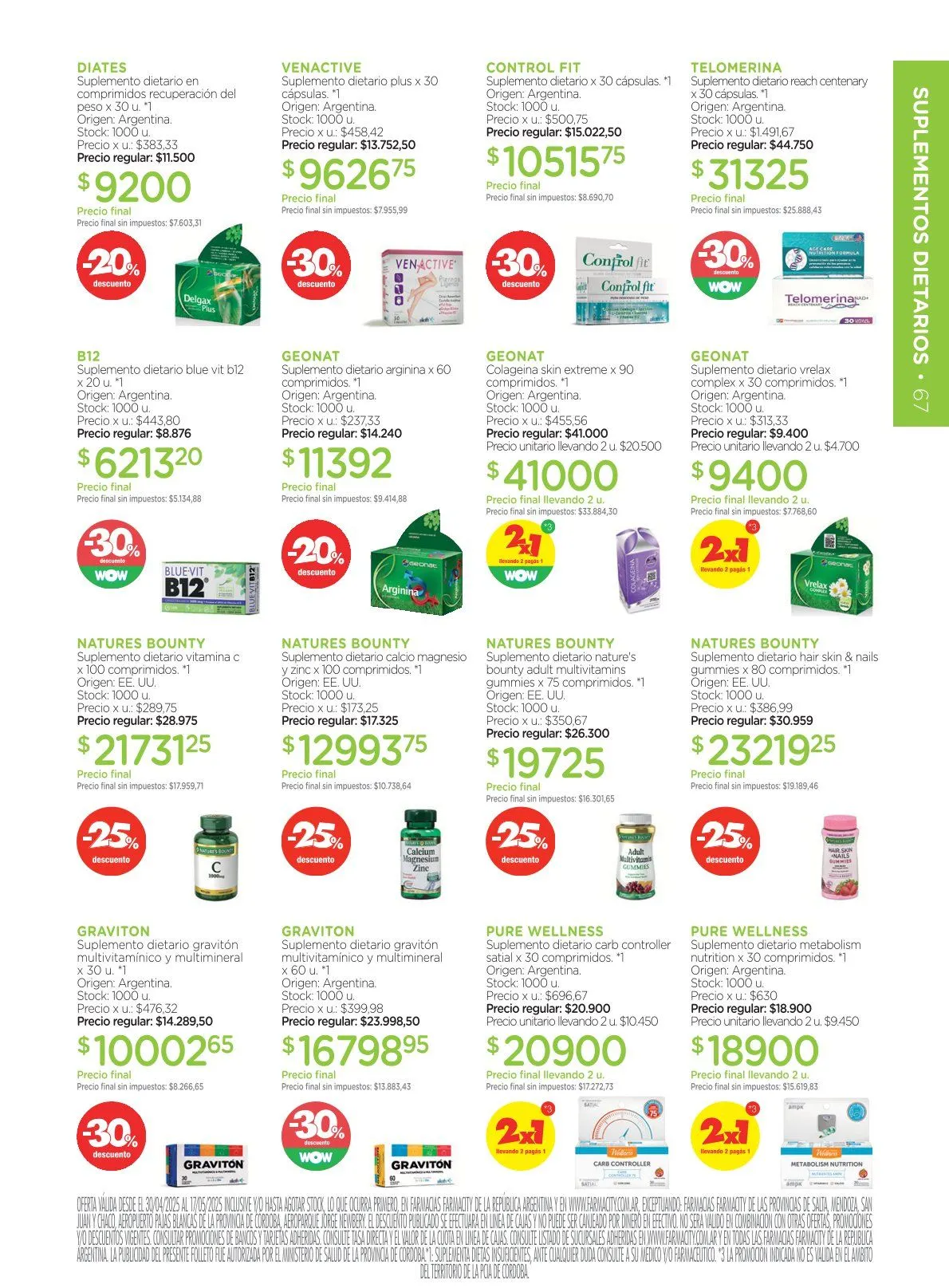 Ofertas de Farmacity Ofertas 6 de mayo al 17 de mayo 2025 - Página 67 del catálogo