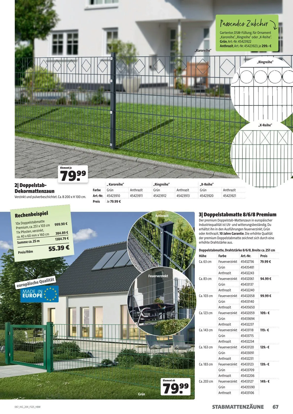 Hagebau Prospekt von 21. Mai bis 31. Dezember 2025 - Prospekt seite 67