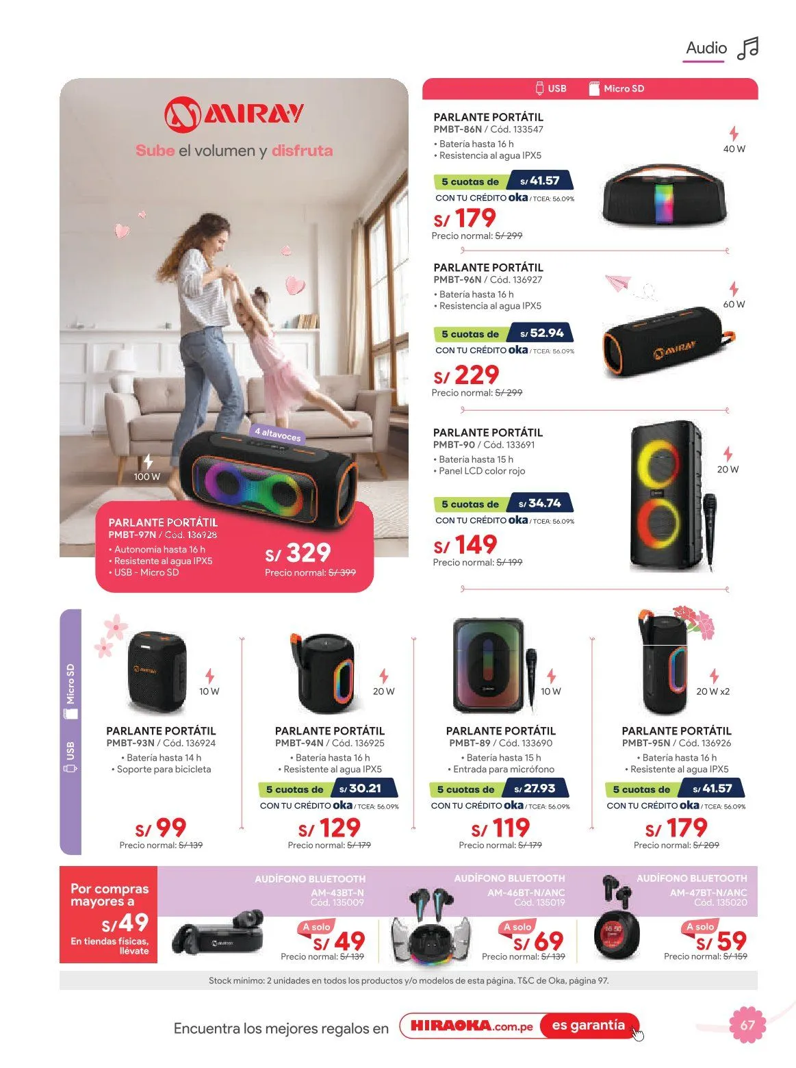 Catalogo de Hiraoka Ofertas 25 de abril al 17 de mayo 2026 - Pag 67