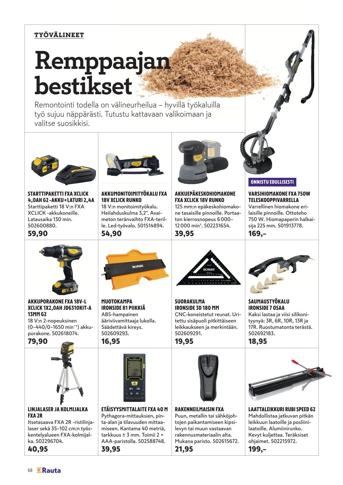 Kaupan K-Rauta uusimmat tarjoukset voimassa alkaen 5. helmikuuta - 28. helmikuuta 2026 - Tarjouslehti sivu 68