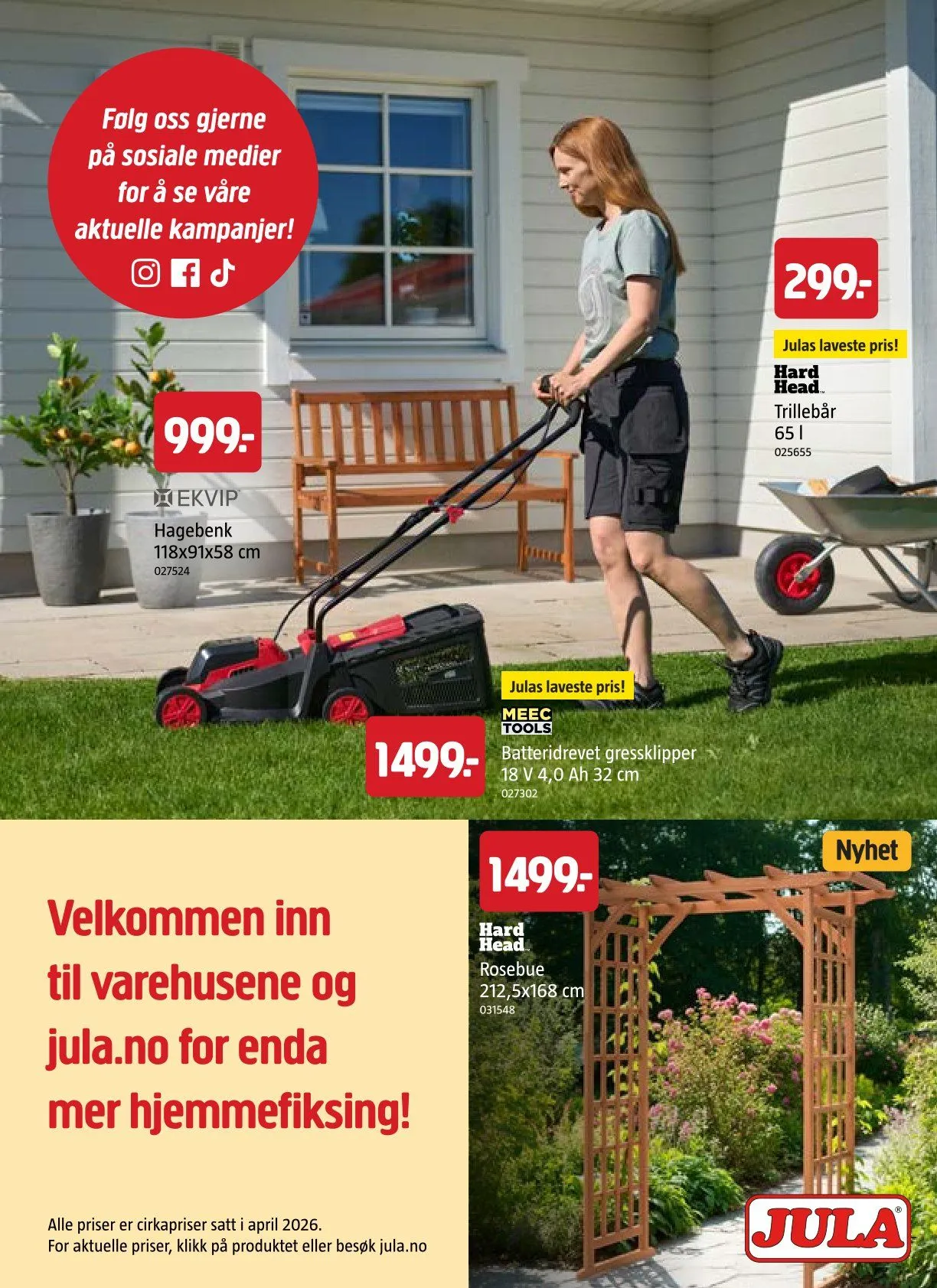 Jula-tilbudene fra 3. juni til 9. juni 2026 - kundeavisside 68