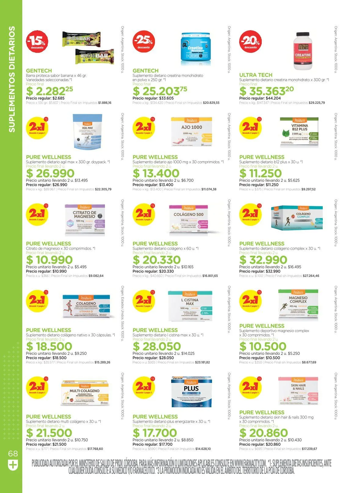 Ofertas de Farmacity Ofertas 1 de julio al 22 de julio 2026 - Página 68 del catálogo