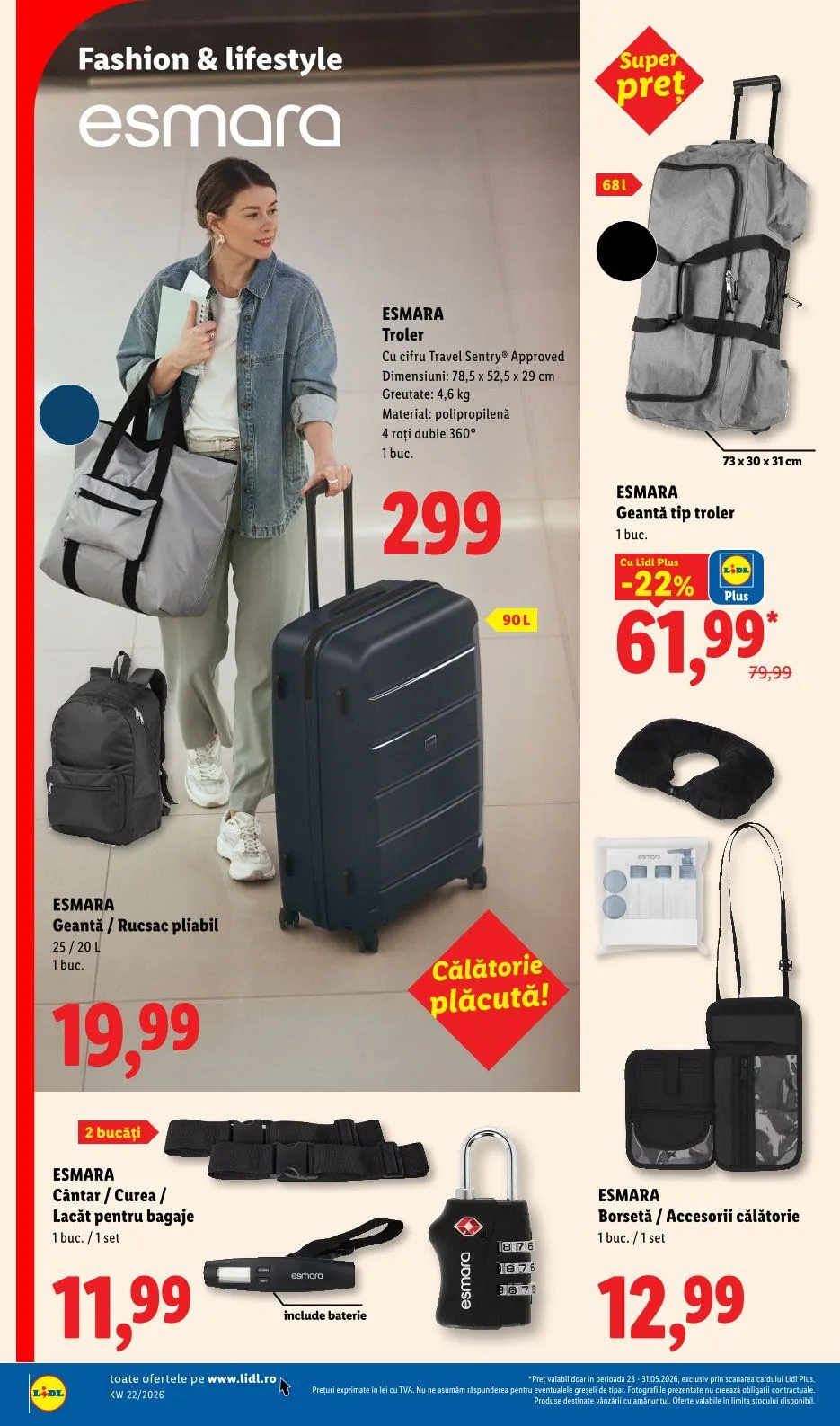 Catalog Lidl catalog de la 25 mai până la 31 mai 2026 - Revista Pagina 68