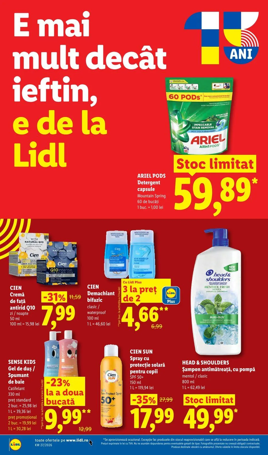 Catalog Oferte de neratat Lidl de la 29 iunie până la 5 iulie 2026 - Revista Pagina 68