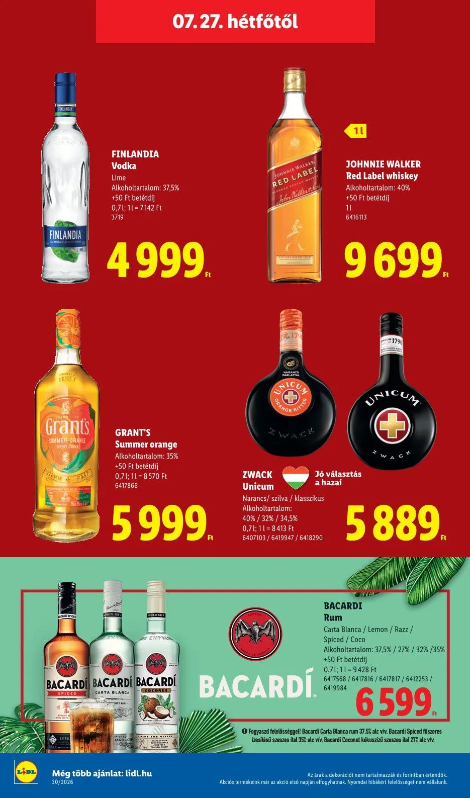 Katalógus  Lidl legfrissebb ajánlatai július 23.-tól július 29.-ig 2026. - Oldal 68
