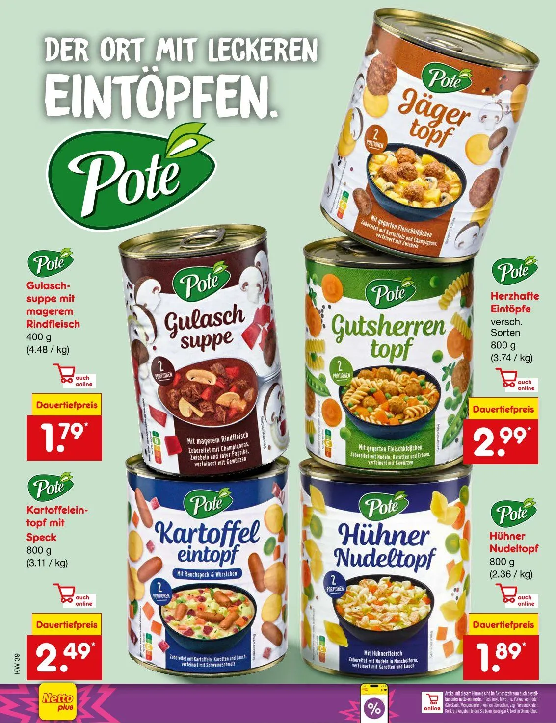 Netto Marken-Discount Folders van 13 juli tot 18 juli 2026 - Folder pagina 68