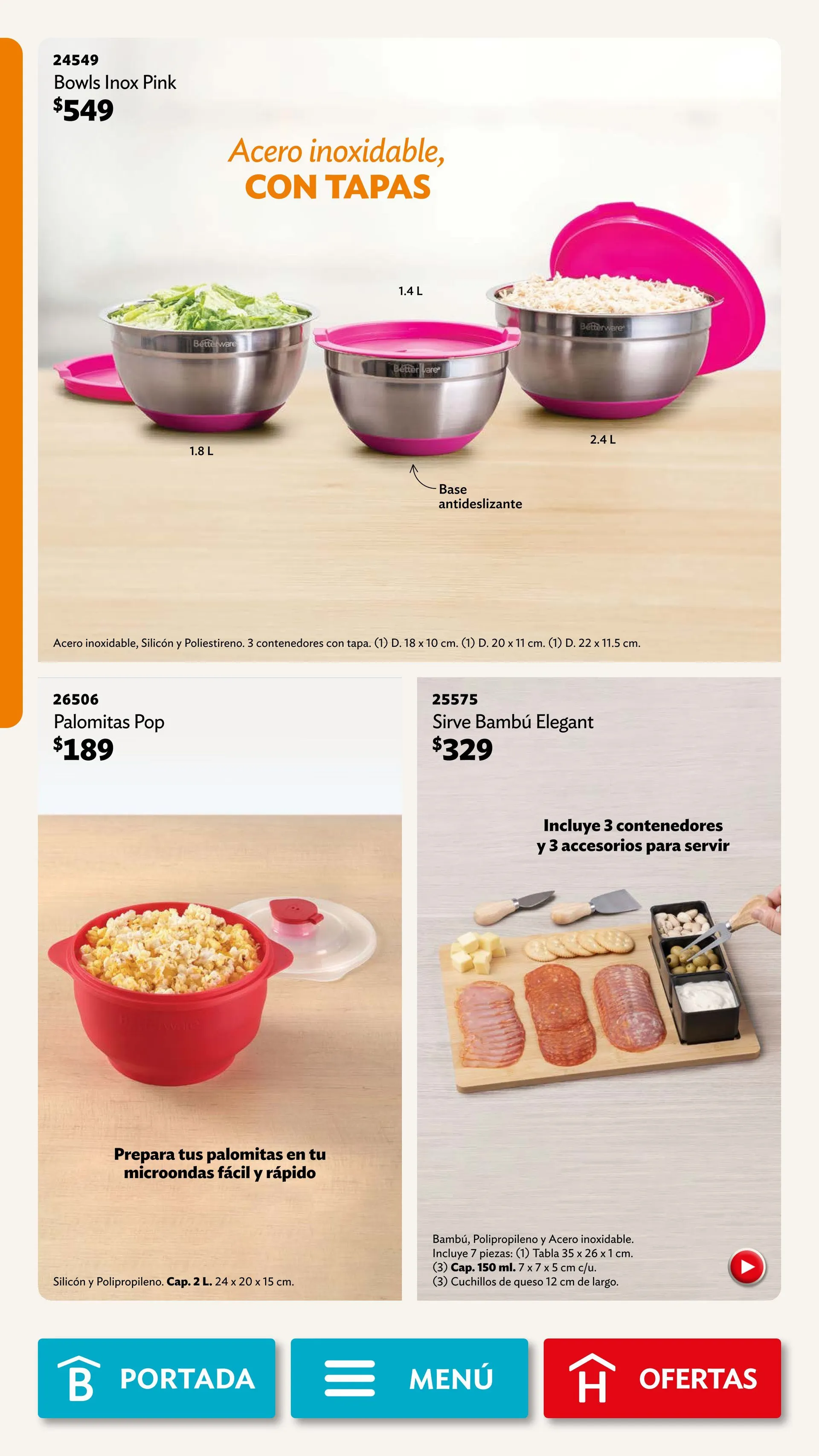 Catálogo de Ofertas de BetterWare 1 de junio al 31 de mayo 2026 - Pagina 68
