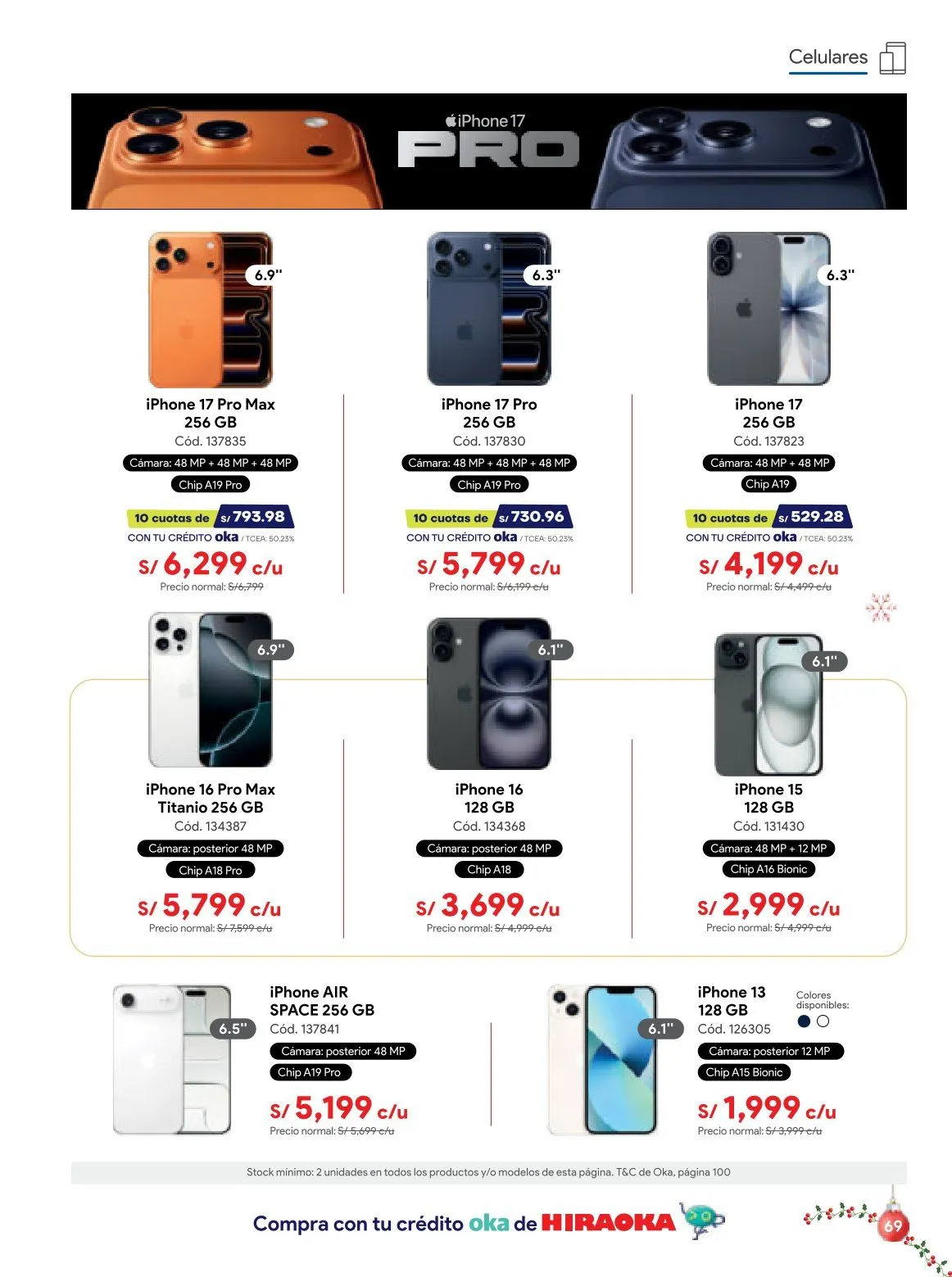 Catalogo de Hiraoka Ofertas 9 de diciembre al 31 de diciembre 2025 - Pag 69