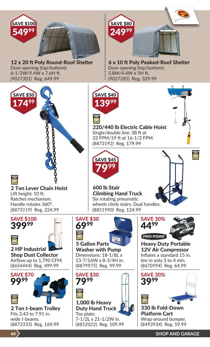 Princess Auto Sales from March 25 to April 6 2025 - flyer page 75