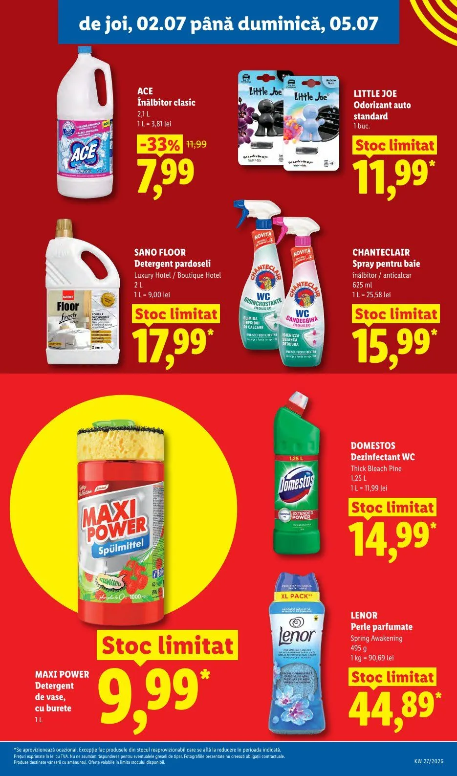 Catalog Oferte de neratat Lidl de la 29 iunie până la 5 iulie 2026 - Revista Pagina 69