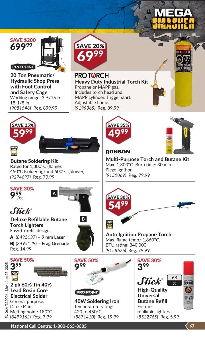 Princess Auto flyers from March 11 to March 23 2025 - flyer page 59