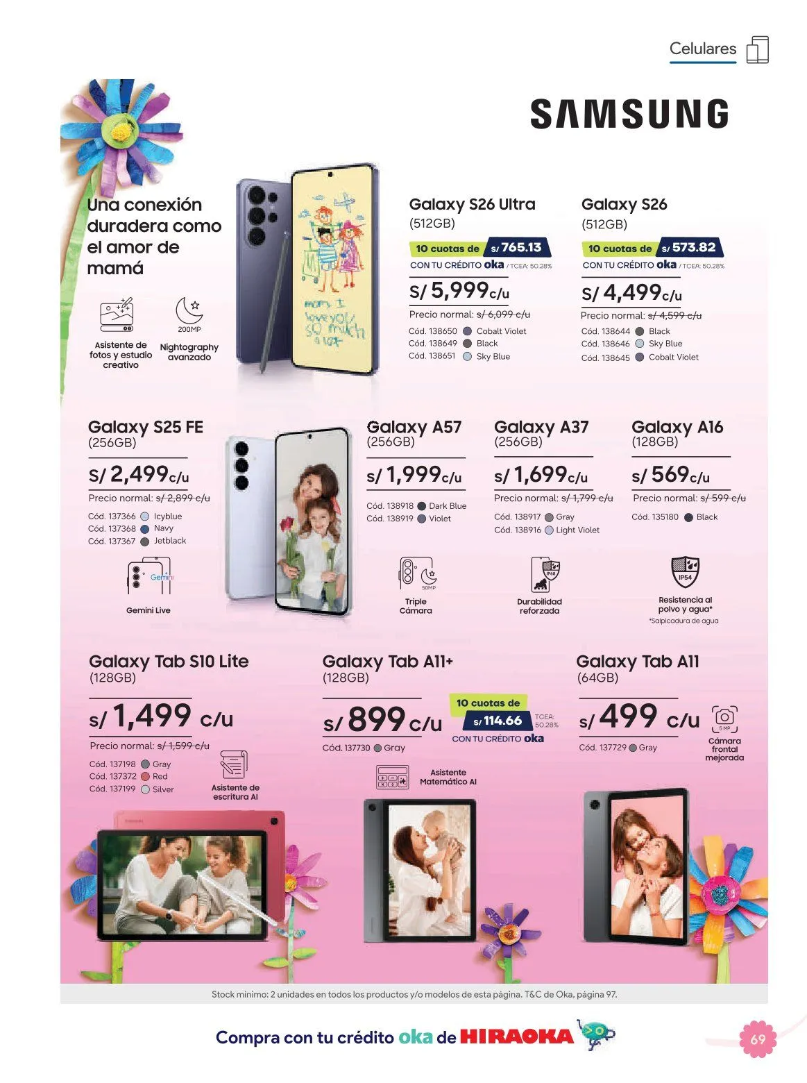 Catalogo de Hiraoka Ofertas 25 de abril al 17 de mayo 2026 - Pag 69