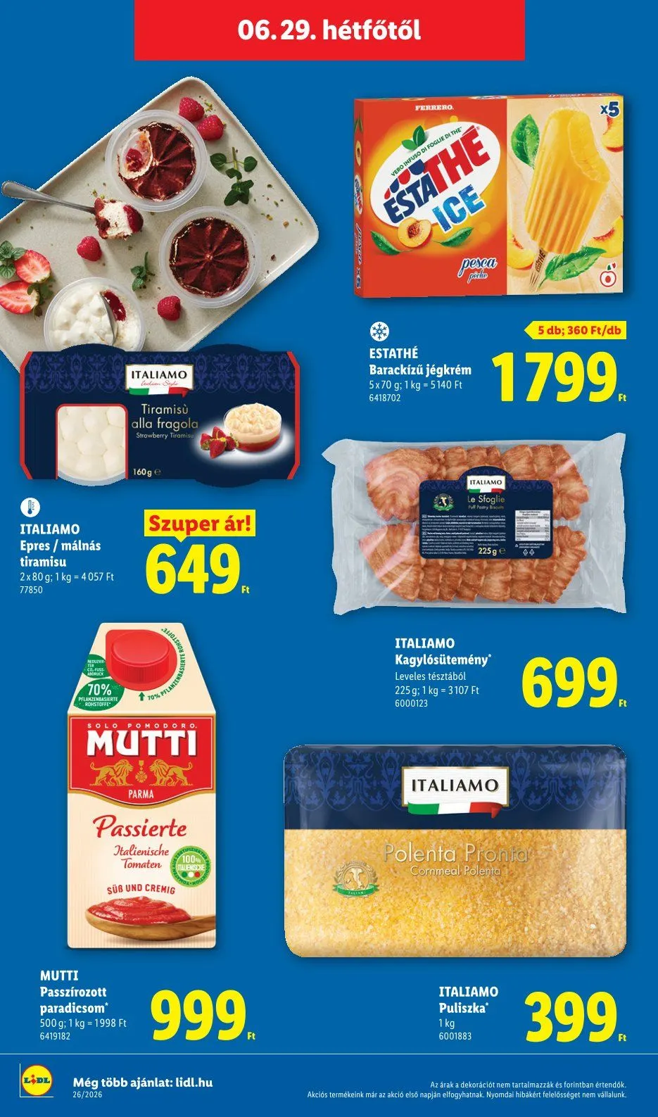 Katalógus Lidl legfrissebb ajánlatai június 25.-tól július 7.-ig 2026. - Oldal 70