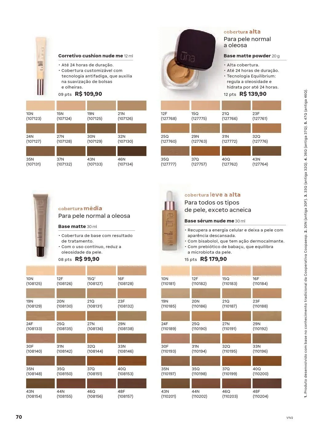 Encarte de NATURA 1 de abril até 30 de abril 2026 - Pagina 70