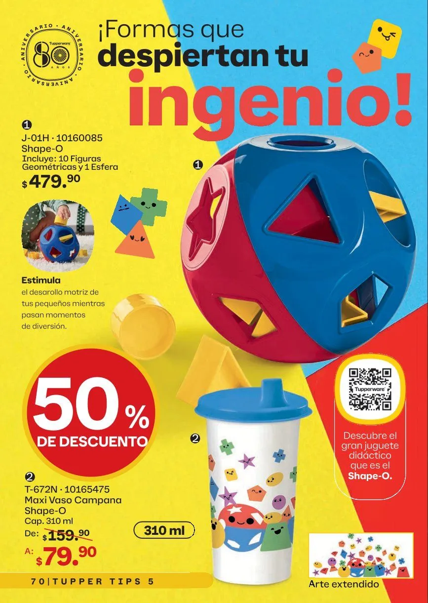 Catálogo de Tupperware Ofertas 17 de abril al 20 de mayo 2026 - Pagina 70