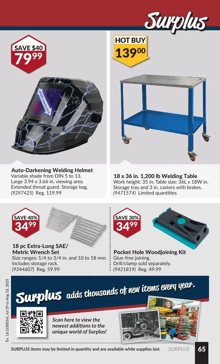 Flyer from July 29 to August 10 2025 - flyer page 69