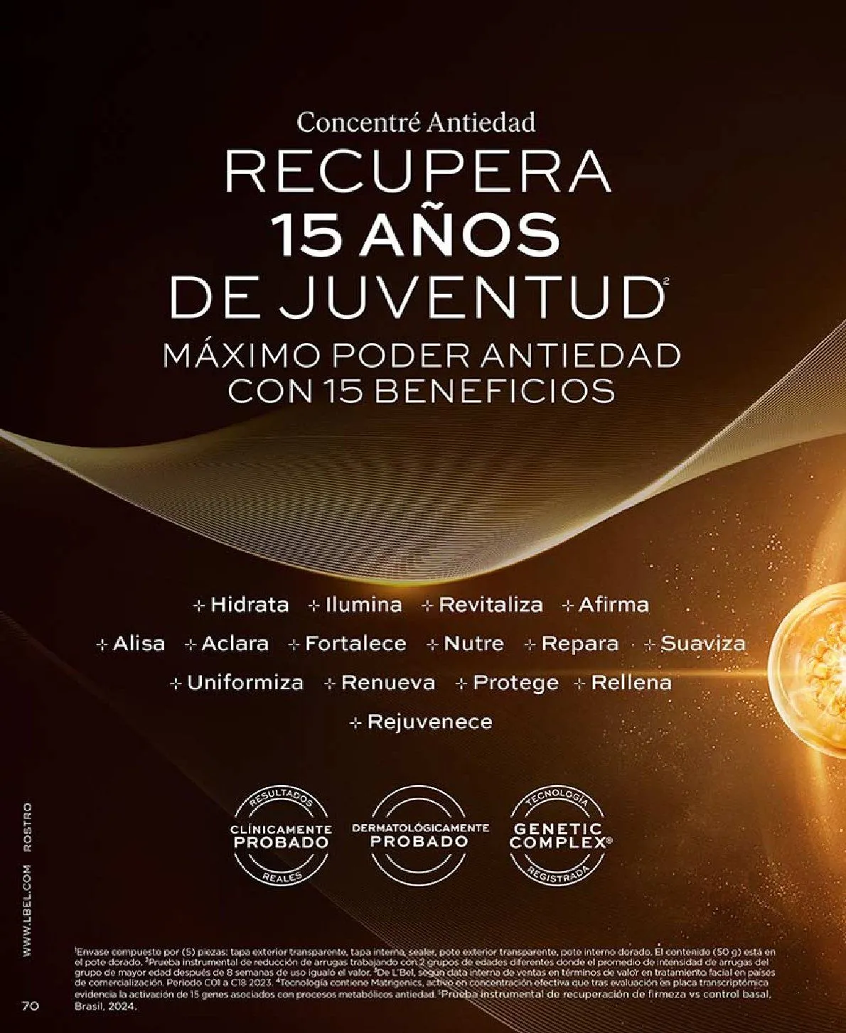 Catálogo de  L'Bel catálogos y ofertas 1 de octubre al 3 de noviembre 2025 - Pagina 70