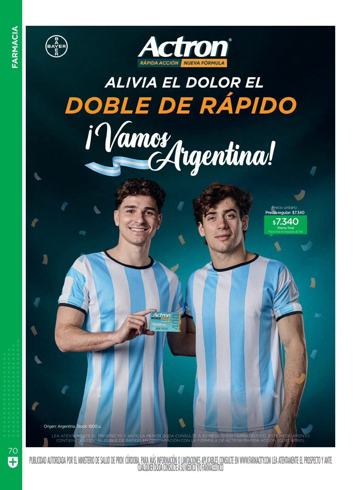 Ofertas de Farmacity Ofertas 1 de julio al 22 de julio 2026 - Página 70 del catálogo