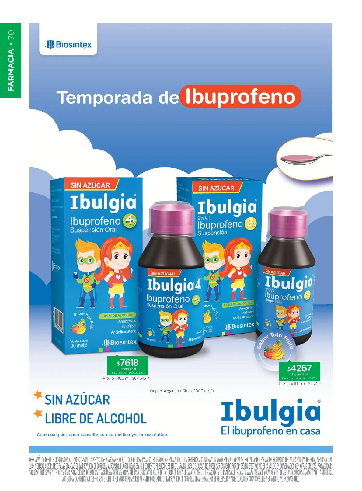 Ofertas de Farmacity Ofertas 6 de mayo al 17 de mayo 2025 - Página 70 del catálogo