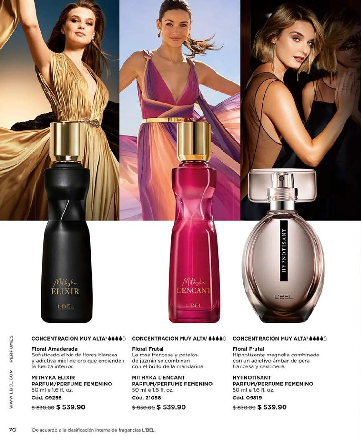 Catálogo de  L'Bel catálogos y ofertas 2 de marzo al 31 de marzo 2026 - Pagina 70