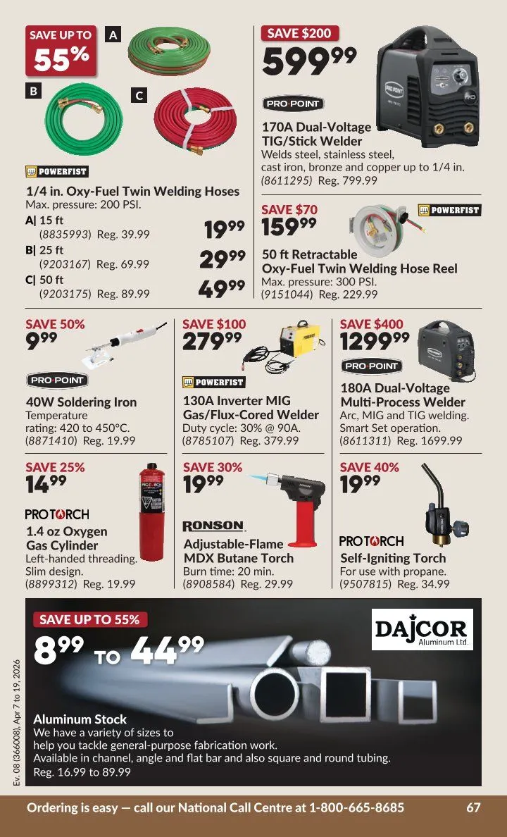 Princess Auto Sales from April 7 to April 19 2026 - flyer page 70