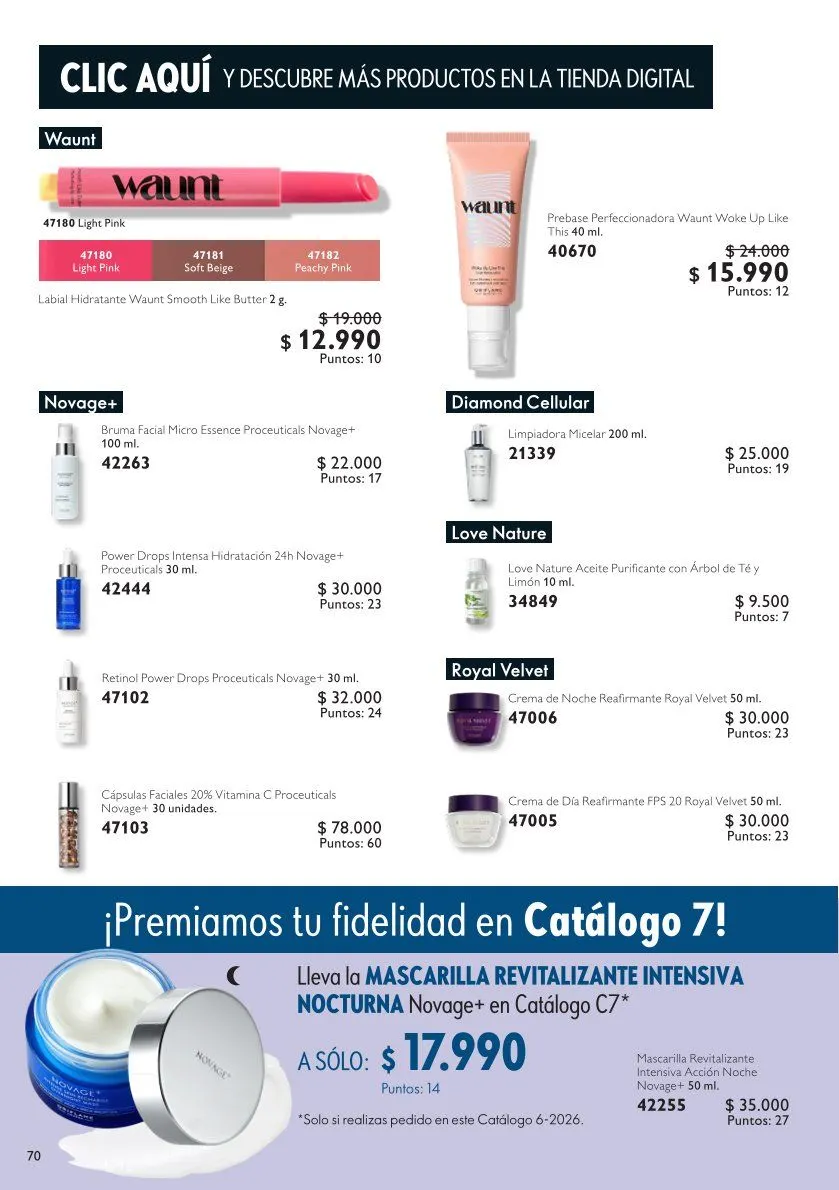 Catálogo de Oriflame Ofertas 18 de abril al 8 de mayo 2026 - Página 70