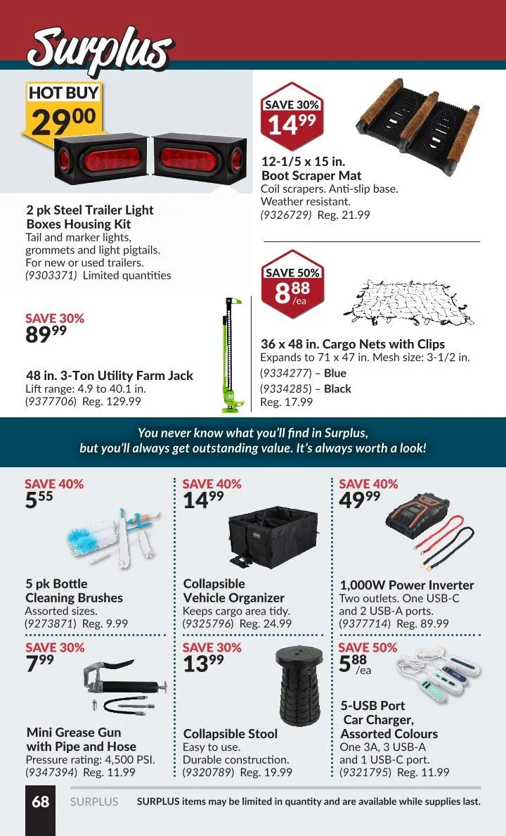 Princess Auto flyers from March 11 to March 23 2025 - flyer page 98