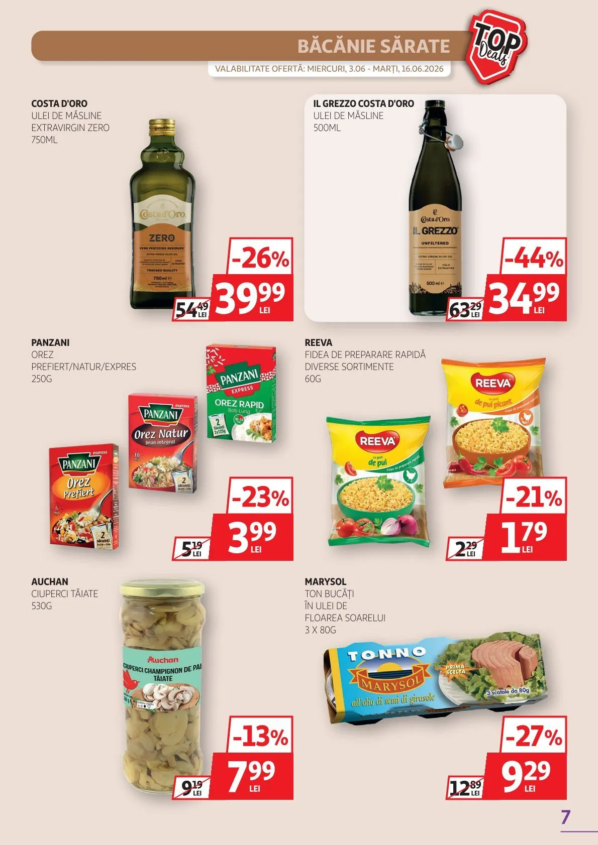 Catalog Auchan  de la 3 iunie până la 16 iunie 2026 - Revista Pagina 7