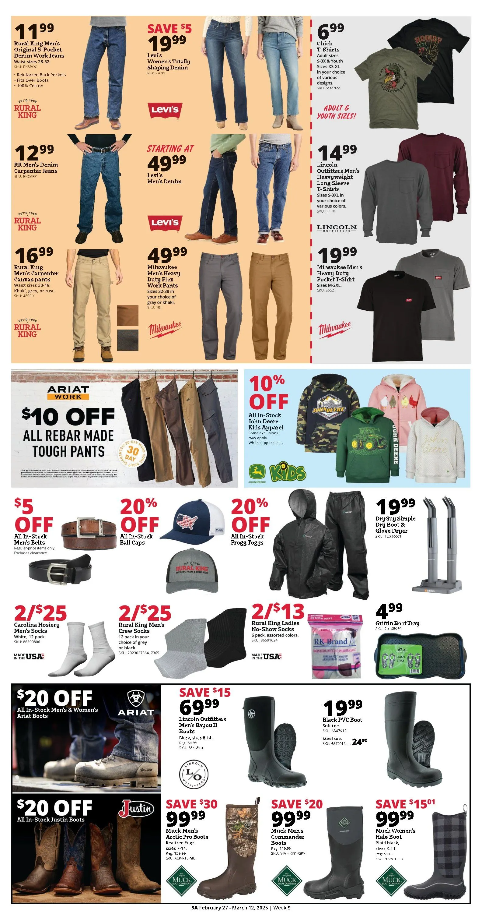 Weekly ad Rural King Deals from February 27 to March 26 2025 - Page 7