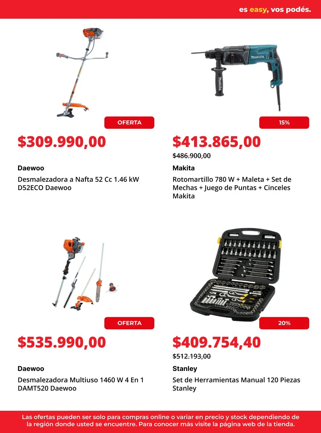 Catálogo de Easy Ofertas 19 de junio al 3 de julio 2026 - Página 6
