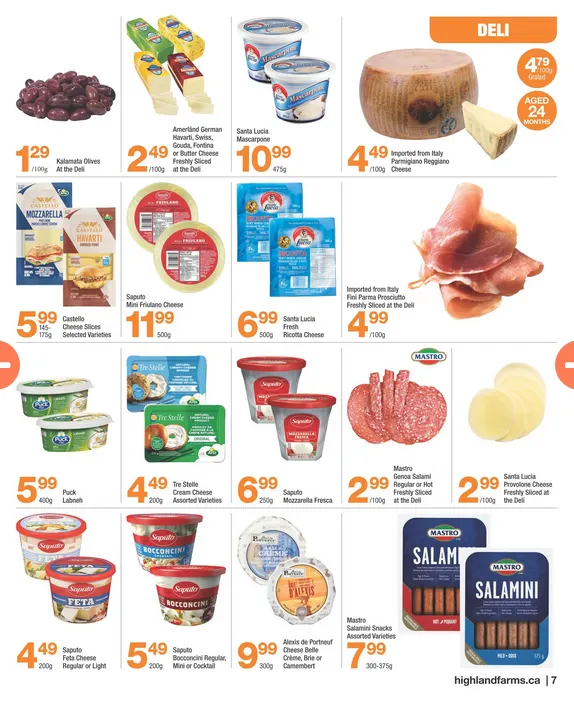 Highland Farms Sales from March 26 to April 8 2026 - flyer page 7