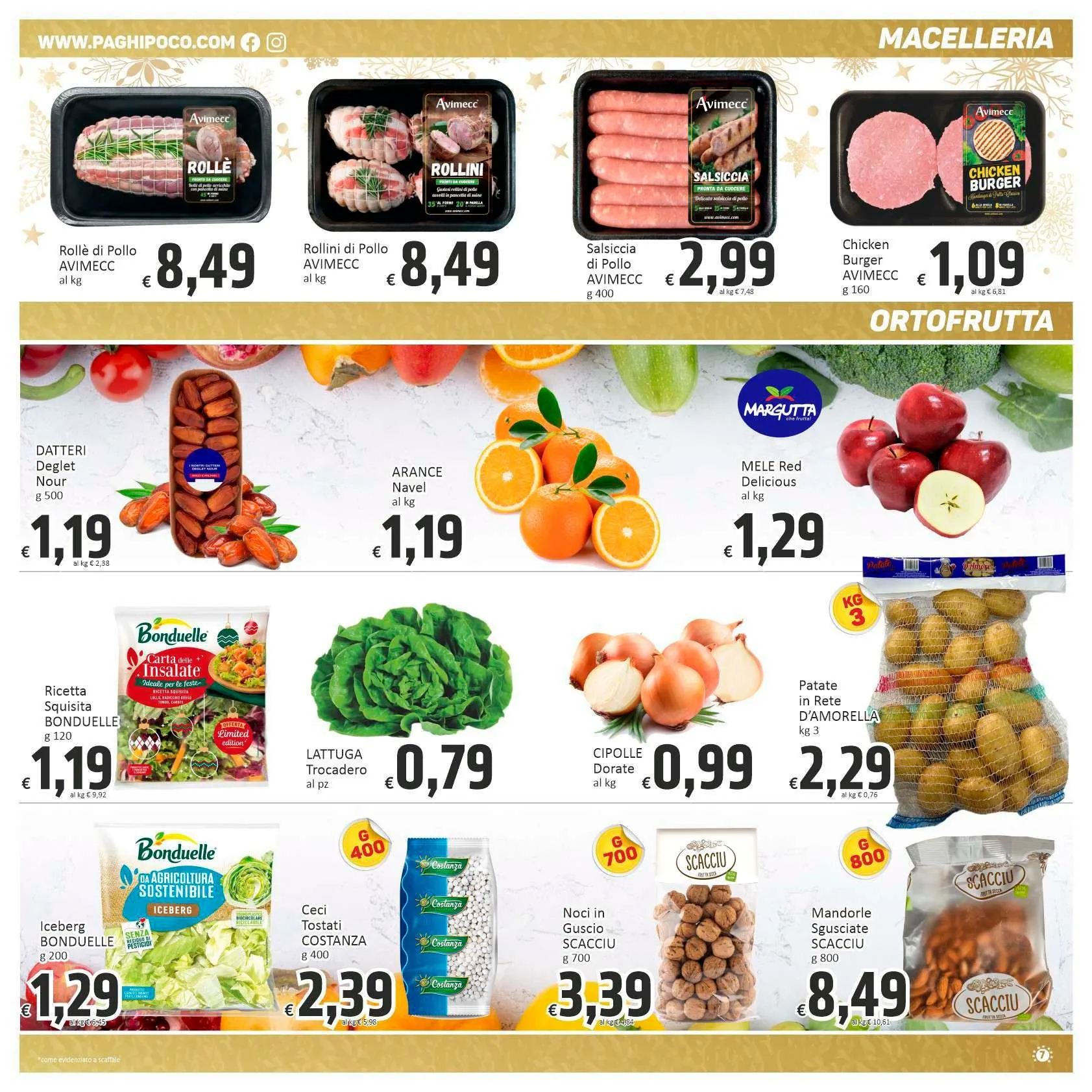  Volantini Paghi Poco da 27 dicembre a 6 gennaio di 2026 - Pagina del volantino 7