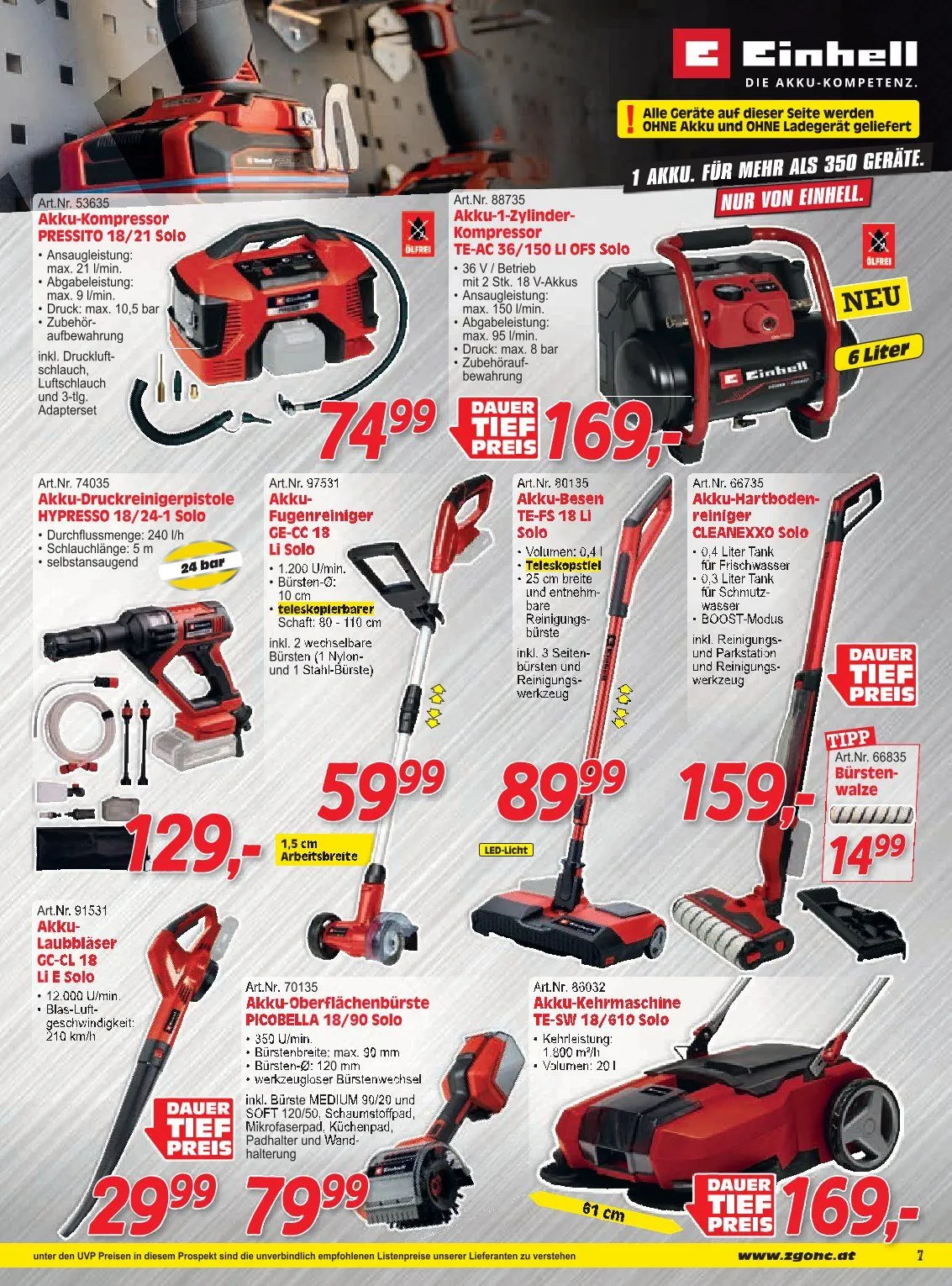 Zgonc Prospekte  von 13. April bis 27. April 2026 - Flugblätt seite  7