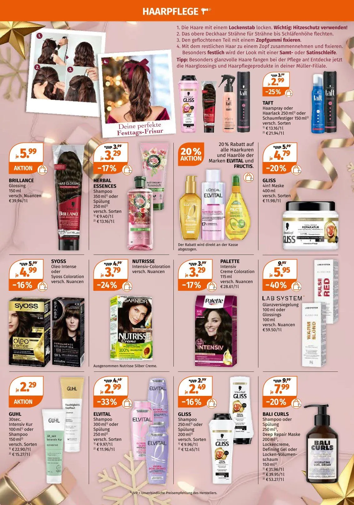 Müller Angebote von 1. Dezember bis 6. Dezember 2025 - Prospekt seite 7