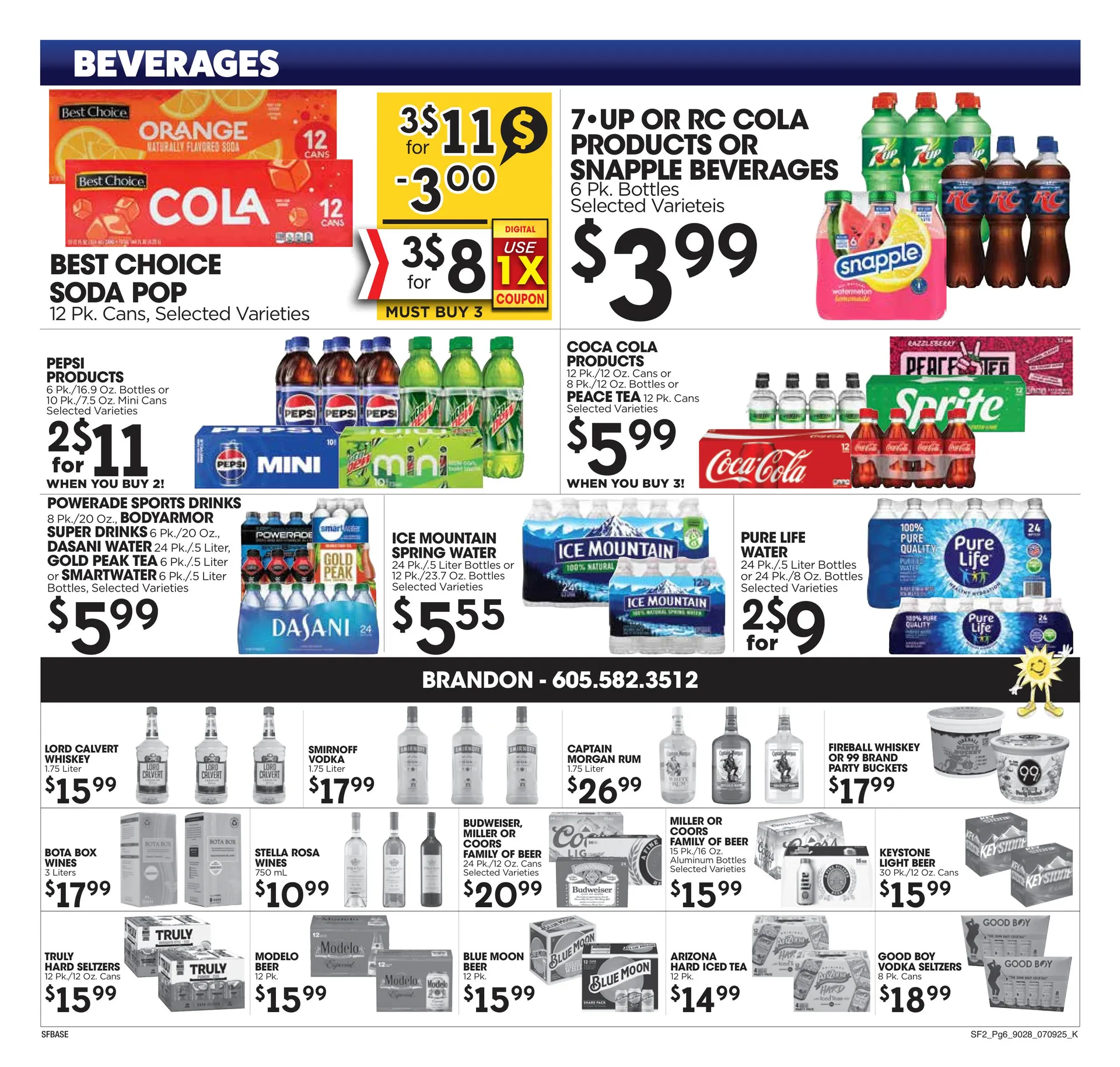 Weekly ad Sunshine Foods Sales from July 9 to July 15 2025 - Page 6