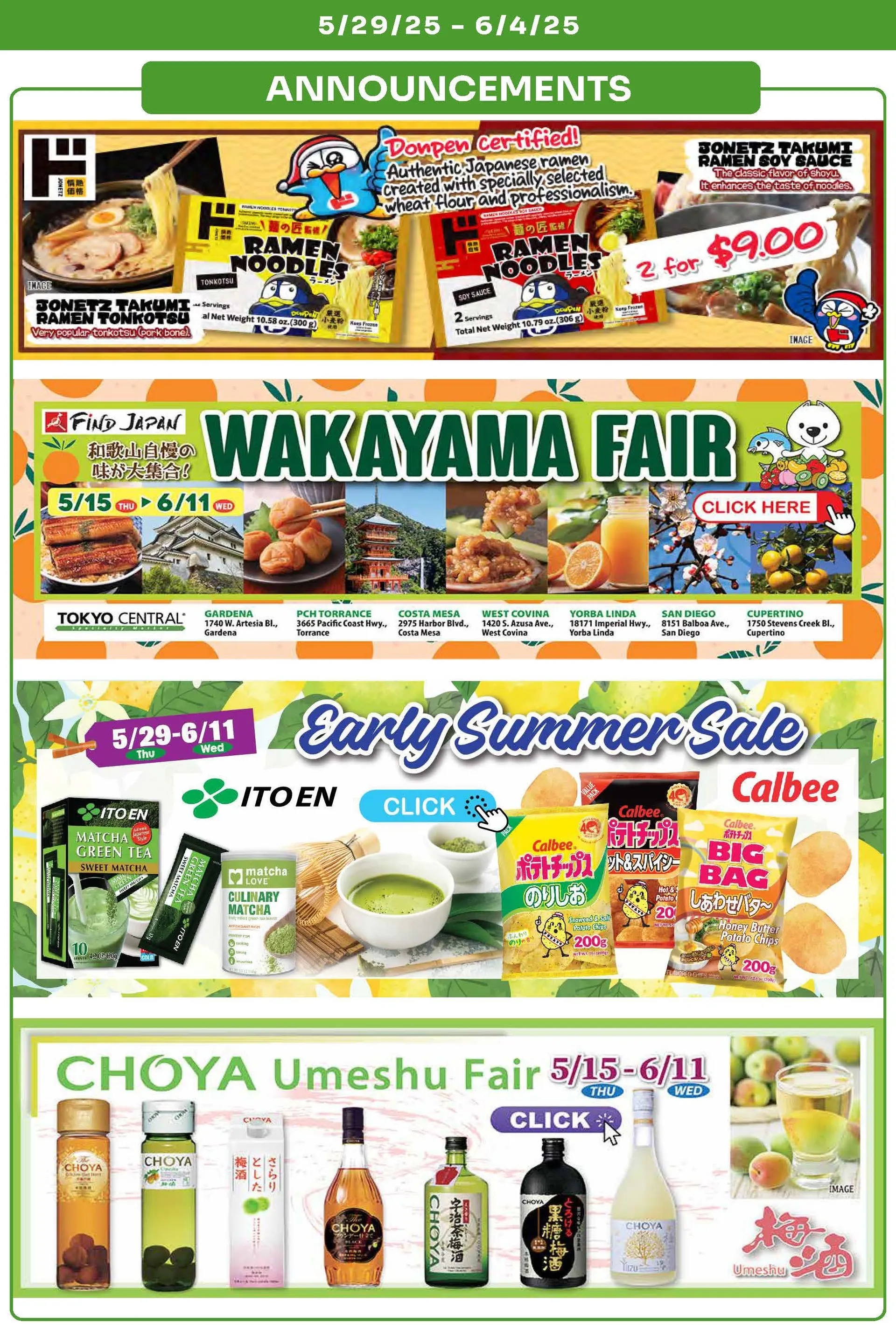 Weekly ad Tokyo Central Specialty Market weekly ads from May 29 to June 4 2025 - Page 6