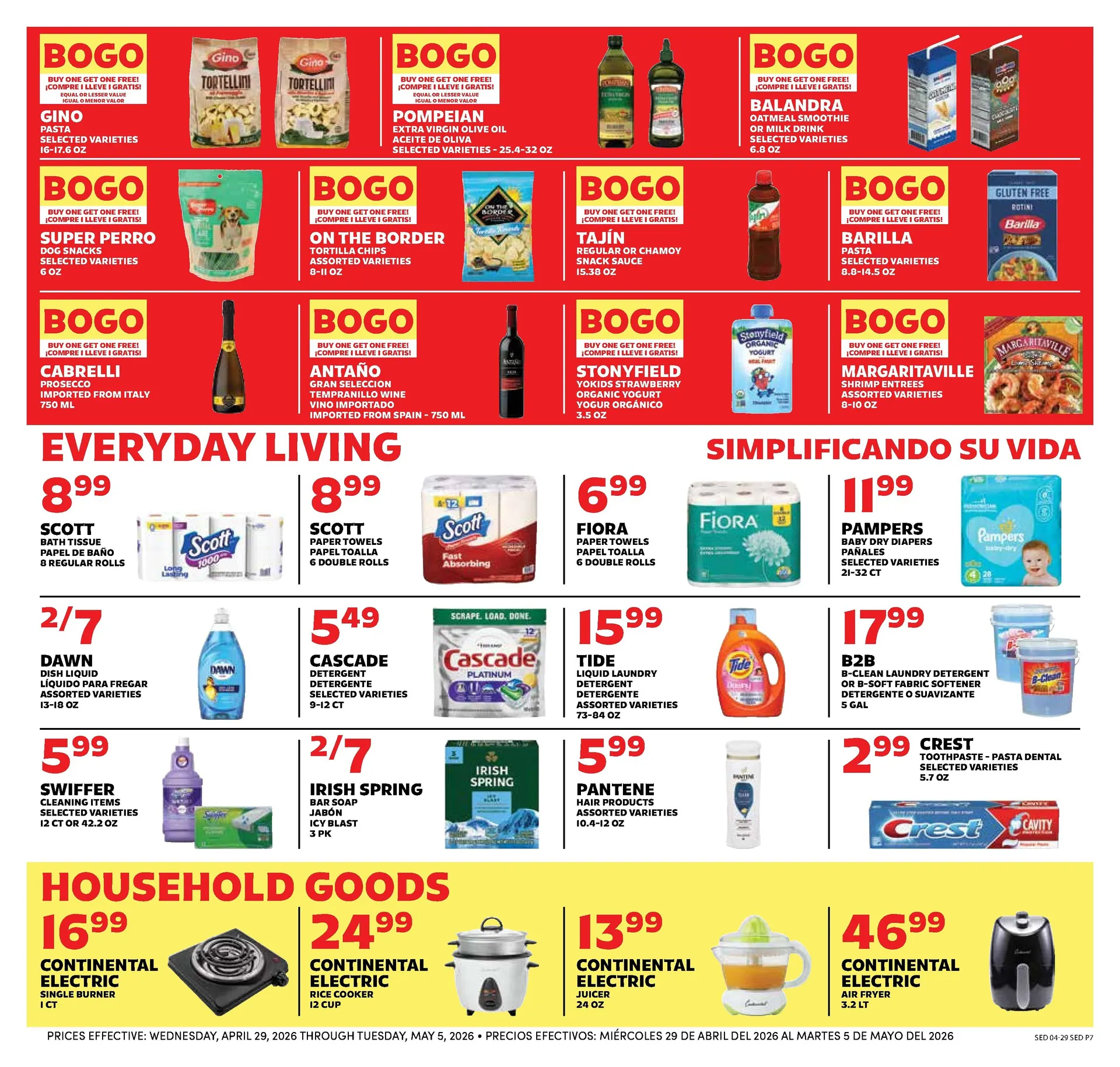 Weekly promotion Sedano's Sales spanning from May 29 to June 5 2026 - Page 7 for Catalogue 365