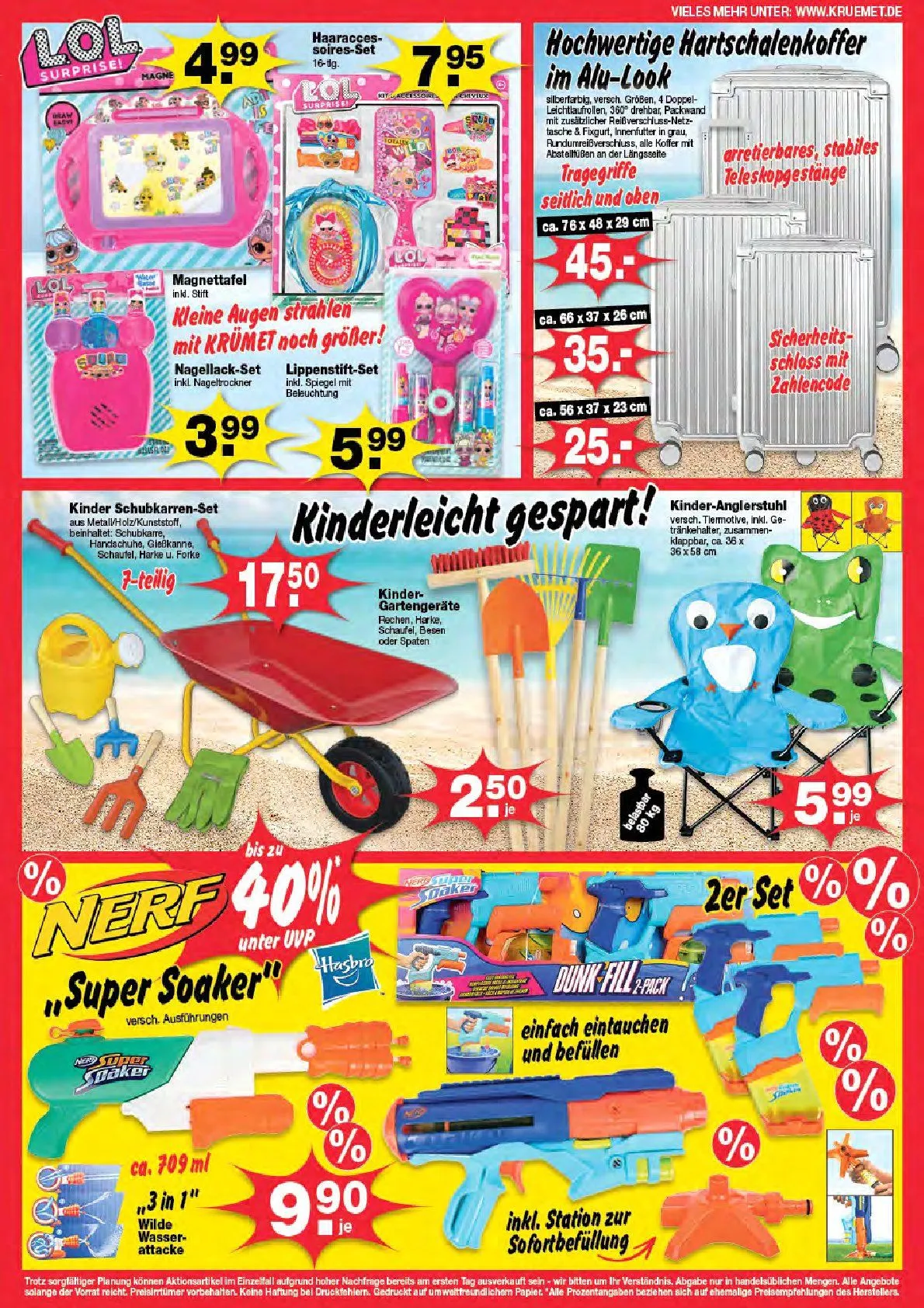  Krümet Sonderposten Prospekte von 30. März bis 4. April 2026 - Prospekt seite 7