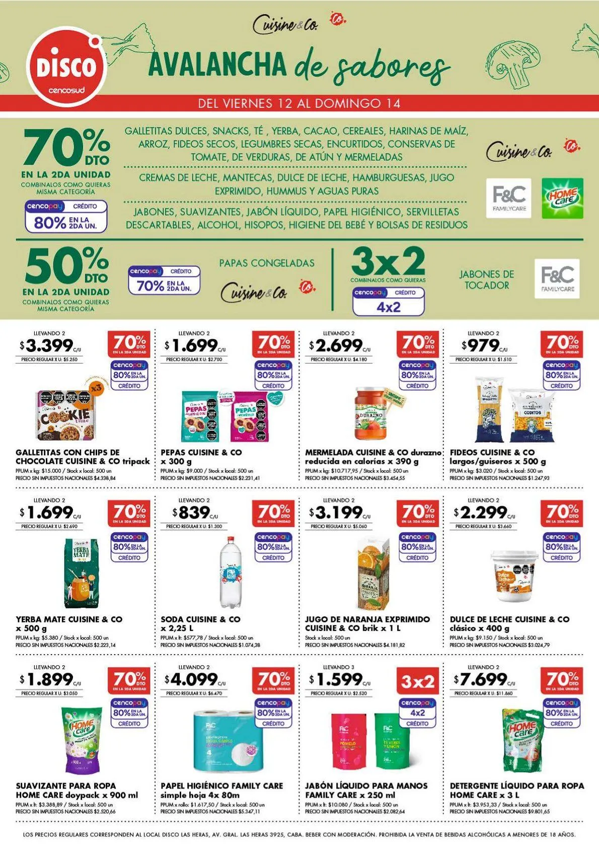 Ofertas de Ofertas Disco 12 de junio al 14 de junio 2026 - Página 7 del catálogo
