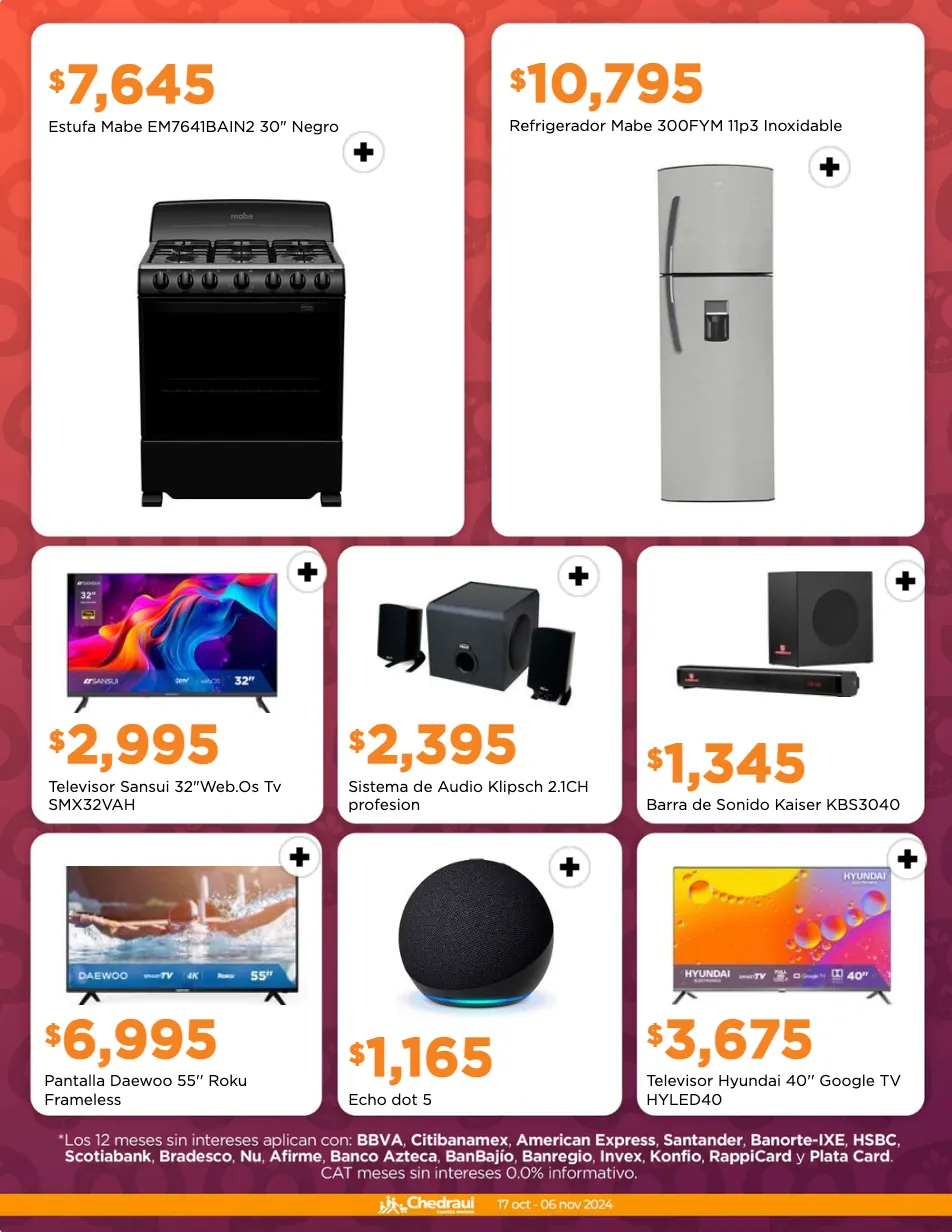 Catálogo de Ofertas semanales en Chedraui 17 de octubre al 6 de noviembre 2024 - Pagina 6