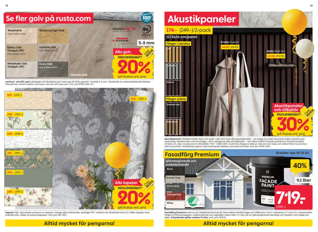  Rusta Erbjudanden från 20 april till 25 april 2026 - Reklamblad sidor 7