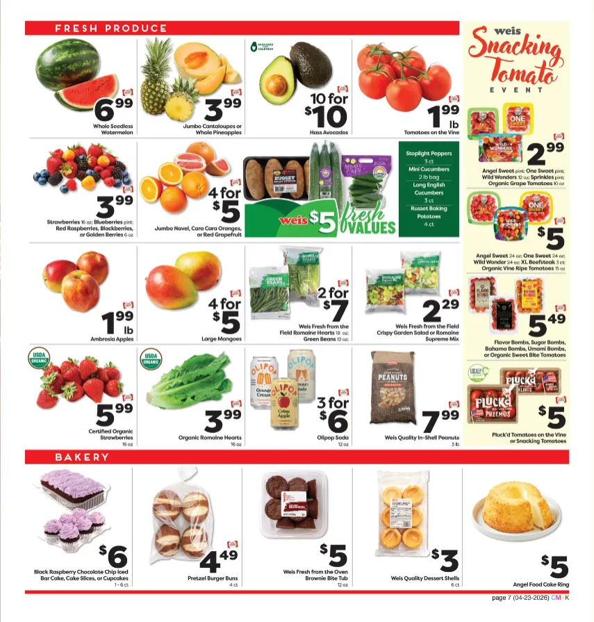 Weekly ad Weis Sales from April 23 to May 20 2026 - Page 7