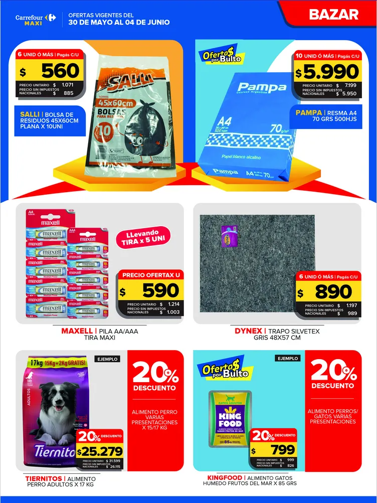 Ofertas de Ofertas Carrefour Maxi  29 de mayo al 4 de junio 2026 - Página 7 del catálogo