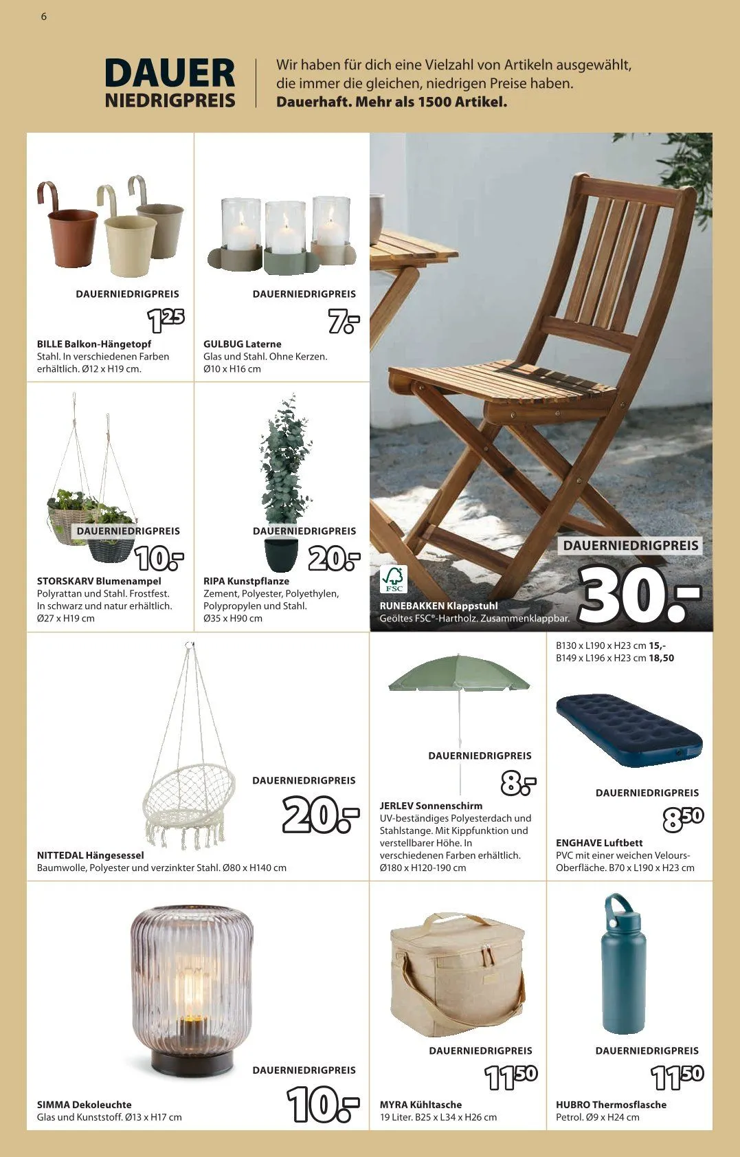 JYSK Prospekt von 30. Juni bis 14. Juli 2025 - Prospekt seite 12